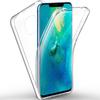360 Degree Full Cover Protective Case Shockproof Transparent Skin for iPhone Samsung Huawei Honor Xiaomi Redmi OPPO Realme Vivo OnePlus