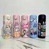 Cute Cartoon Stainless Steel Vacuum Insulated Bottle 400ml, Thermal Kids Water Cup, Portable Travel Flask