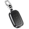 [ontto] Чехол для ключа Honda, Защитный чехол для ключа, Без винтов, Брелок, Кожа + Алюминиевый сплав,