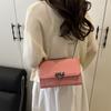 Сумка Новая Простая 2025 Весна и Лето Ретро Сумка-мессенджер Повседневный Темперамент На одно плечо Премиальная Маленькая Квадратная Сумка