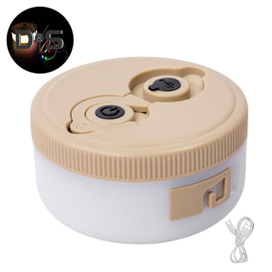 8 м выдвижная лампа для кемпинга, перезаряжаемая через USB, IPX4, водонепроницаемая, для сада, патио, двора, палатки, светодиодная лента для украшения