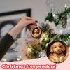 2D Acrylic Animal Christmas Decoration Christmas Tree Pendant