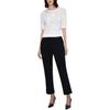 Karl Lagerfeld Повседневная модная роскошная короткая футболка-свитер с буквой и пайетками, вырезанная, женские топы M21L2316100