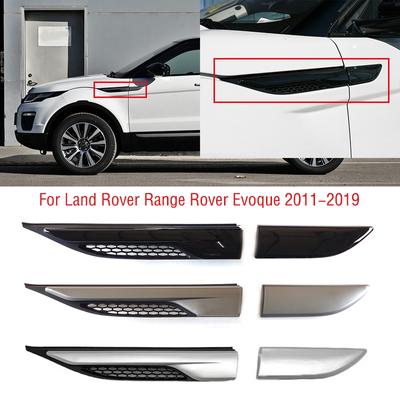 Для Land Rover Range Rover Evoque 2011-передняя дверь автомобиля, решетка крыла, листовая пластина, декоративная накладка на выходе воздуха