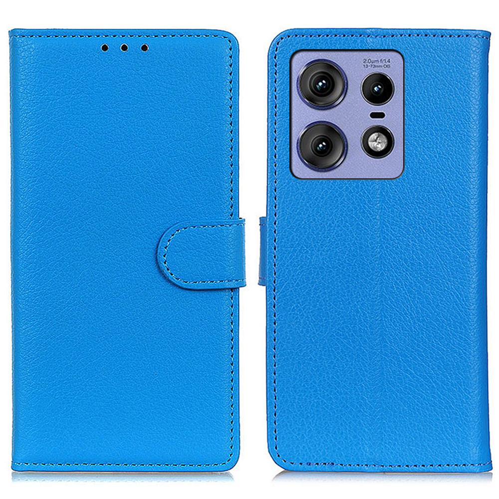 For Motorola Edge 50 Pro 5G Case Card Holder Wallet PU Leather Litchi Texture Folio Cover