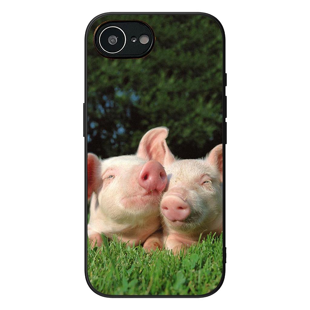 Wild Boar Pig Phone Cover for Samsung Galaxy A36 A17 A26 A07 A35 A54 A53 A13 A33 A34 S8 S9 S20 S21 FE S10 Plus Case