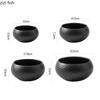 Черная керамическая миска с сотовой текстурой Креативная салатница Супница Миски для десерта Миски для сашими Специальная гостиничная посуда
