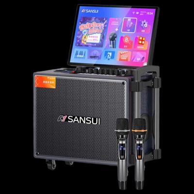 SANSUI Q065 Портативный Караоке и Видеоплеер Динамик CN вилка (адаптер в комплекте)