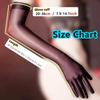 1 Pair Women Stretchy Silky Gloves Opera Gloves Over Elbow Ultra-thin Gloves Evening Party Costumes Accessories