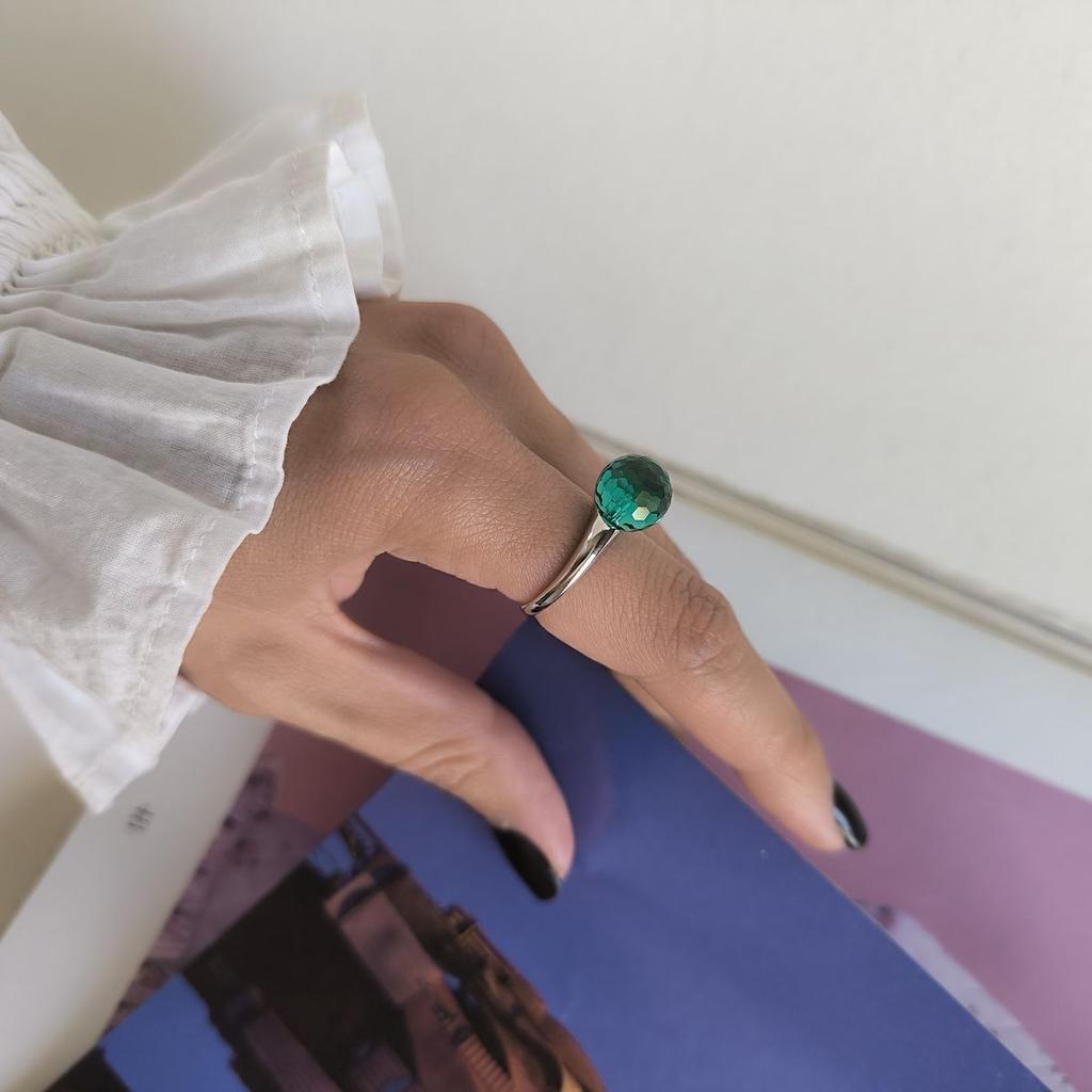 Silver Ring with Cubic Zirconia, Product Weight 3.73 G (60002221)