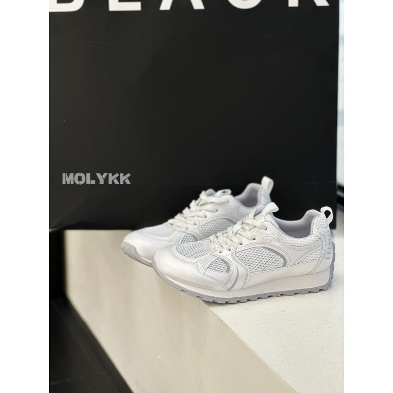 Leather Breathable Soft Sole Women's Summer New Versatile Non-slip Lace-up Casual Sports Shoes