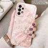 Красивые белые цветы Для Samsung A20 30 22 23 24 25 26 A31 32 33 34 A35 42 50 51 52 53 54 55 56 70 71 72 73 стеклянный чехол для телефона