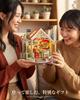 ROBOTIME DH101 Sunlit Farmhouse Kitchen DIY Miniature Kit with LED Lights, 438 Pieces