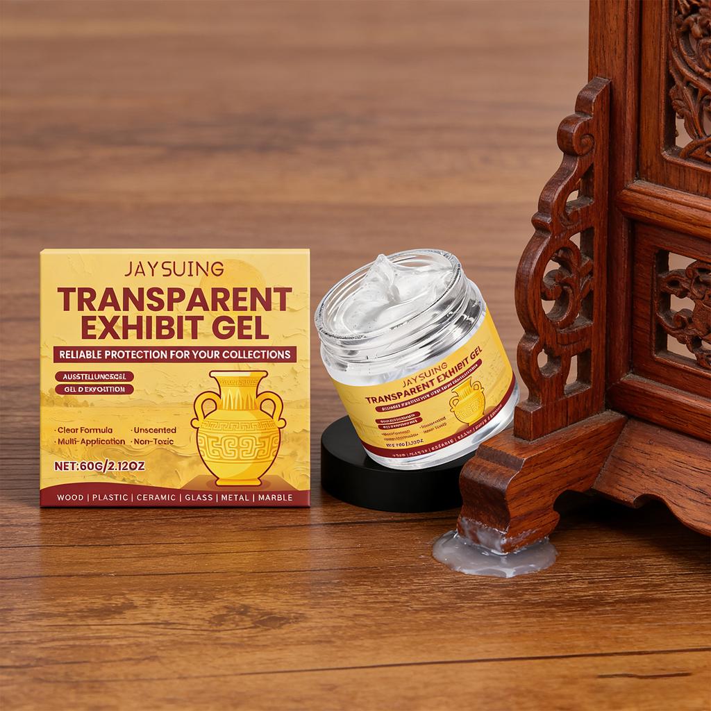 Transparent Exhibition Gel Provide Reliable Protection Repeated Use Multiple Times Multi-purpose Collections Protective Adhesive