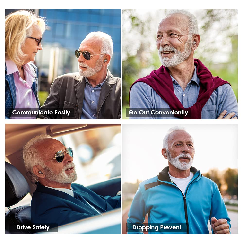 Rechargeable Hearing Aids Invisible Digital Sound Amplifier for Deafness Wireless Hearing Aid To Severe Hear Loss Audifonos