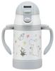 Skater Baby Straw Mug 240ml Stainless Steel Moomin Star Foldable Handle STWM3 Two-Handed