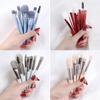 Foundation Brush Loose Powder Brush Eye Shadow Brush New 8-piece Mini Matte Makeup Brush Set Travel Portable Set Soft Bristle Makeup Brush Set