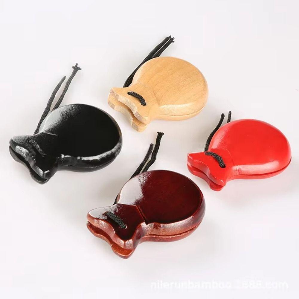 Traditional Spanish Castanets Hand Clapper Hand Castanets  Music Instrument