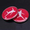 Football Pattern Referee Toss Coin Selected Edges Soccer Flip Coin  Referee Equipment