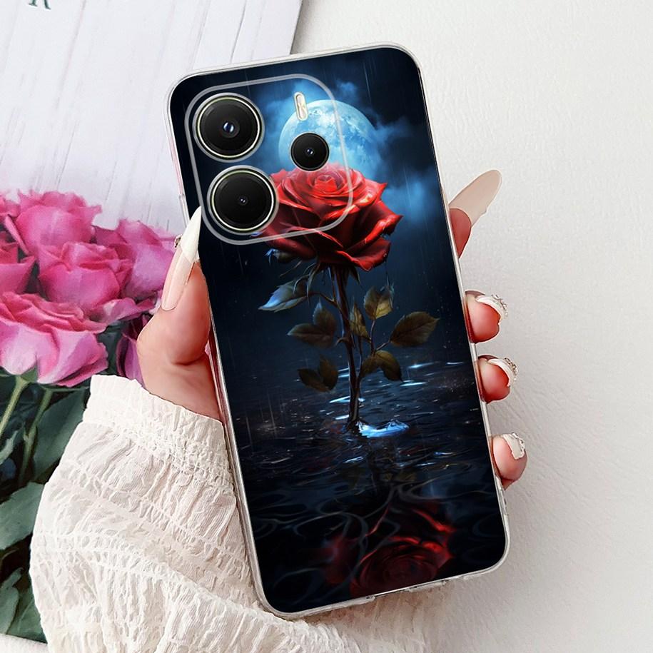 Силиконовый чехол для Xiaomi Redmi Note 14 4G EU 2025, чехол, крутой Лев Леопард Дракон Животные, мягкий тонкий чехол для Note14 4G EU, чехол