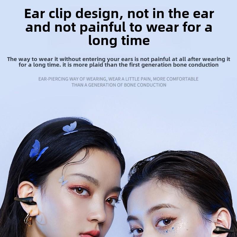 Беспроводная Bluetooth-гарнитура с режимом ожидания Life Clip In-Ear Running Шумоподавление