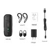 OUXING Q3 Portable Ear-Hook Bluetooth Intercom Headset (CN version)