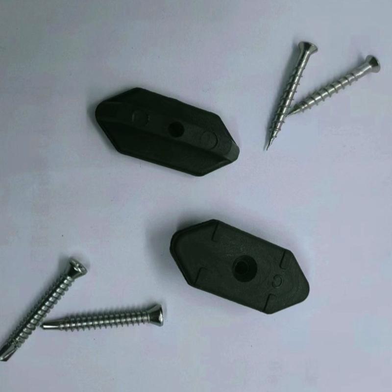 Долговечность Пластиковый Зажим для Террасной Доски Коррозионностойкие Кронштейны для Террасной Доски Для Композитного Напольного Покрытия Скрытый Крепеж Установка