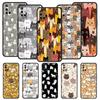 Cartoon Cats Background For OnePlus 10 Pro 9 8T 8 Nord N10 7 7T 9R Phone Case For 1+ Nord 2T CE 2 N100 N200 Z 5G Black Cover