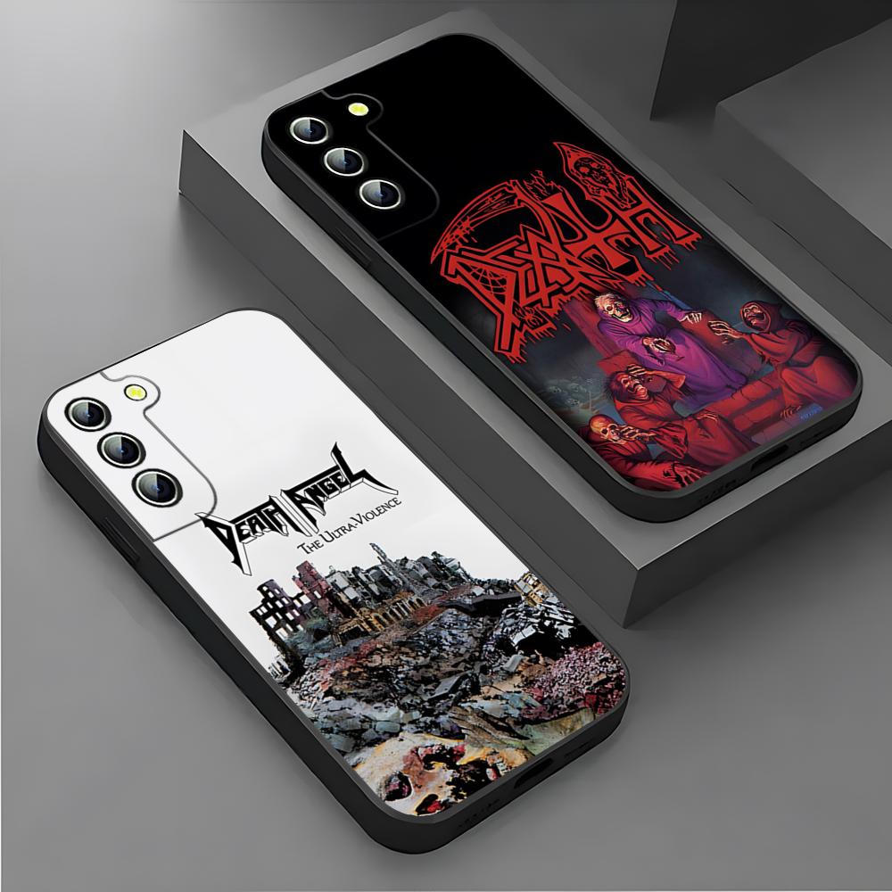 Чехол для телефона Death Metal Band Для S23 Samsung S25 S26 S24 Ultra S22 S20 Fe S21 Plus A16 A54 A34 A24 A53 A13 A14 Чехол