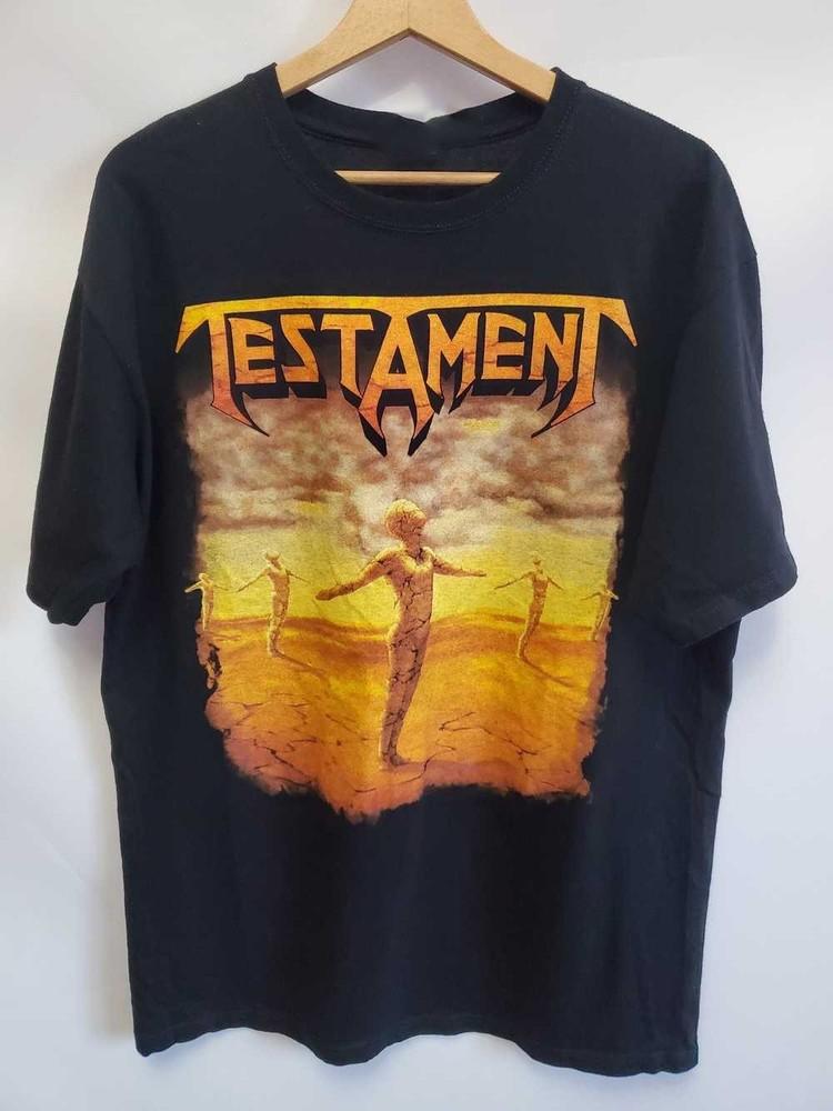 Testament Практикуй то, что проповедуешь Черный S5XL Футболка IA668 Унисекс Футболка