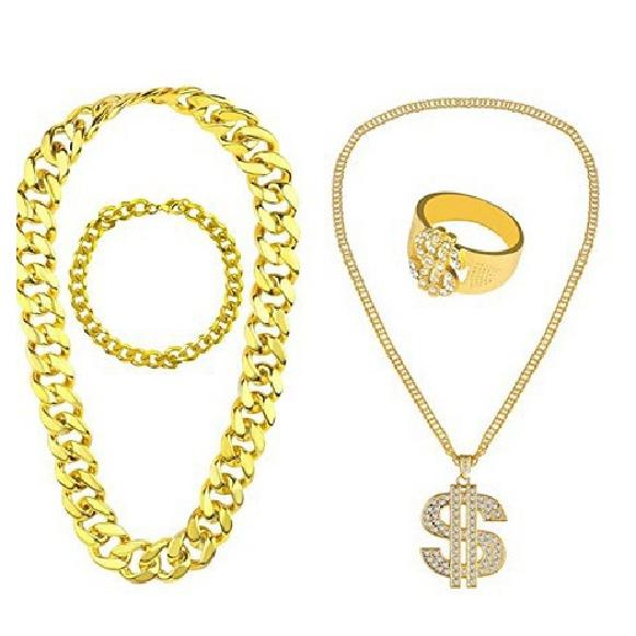 Диско-вечеринка Ожерелье с буквами DISCO, Невыцветающее, Персонализированное Хип-Хоп Сплав Змеиная Кость Цепь Украшение Кольцо