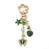 Zinc Zinc Alloy Flower Pendant DIY Bag Charm Lovely Enamel Butterfly Keychain  Car Accessory