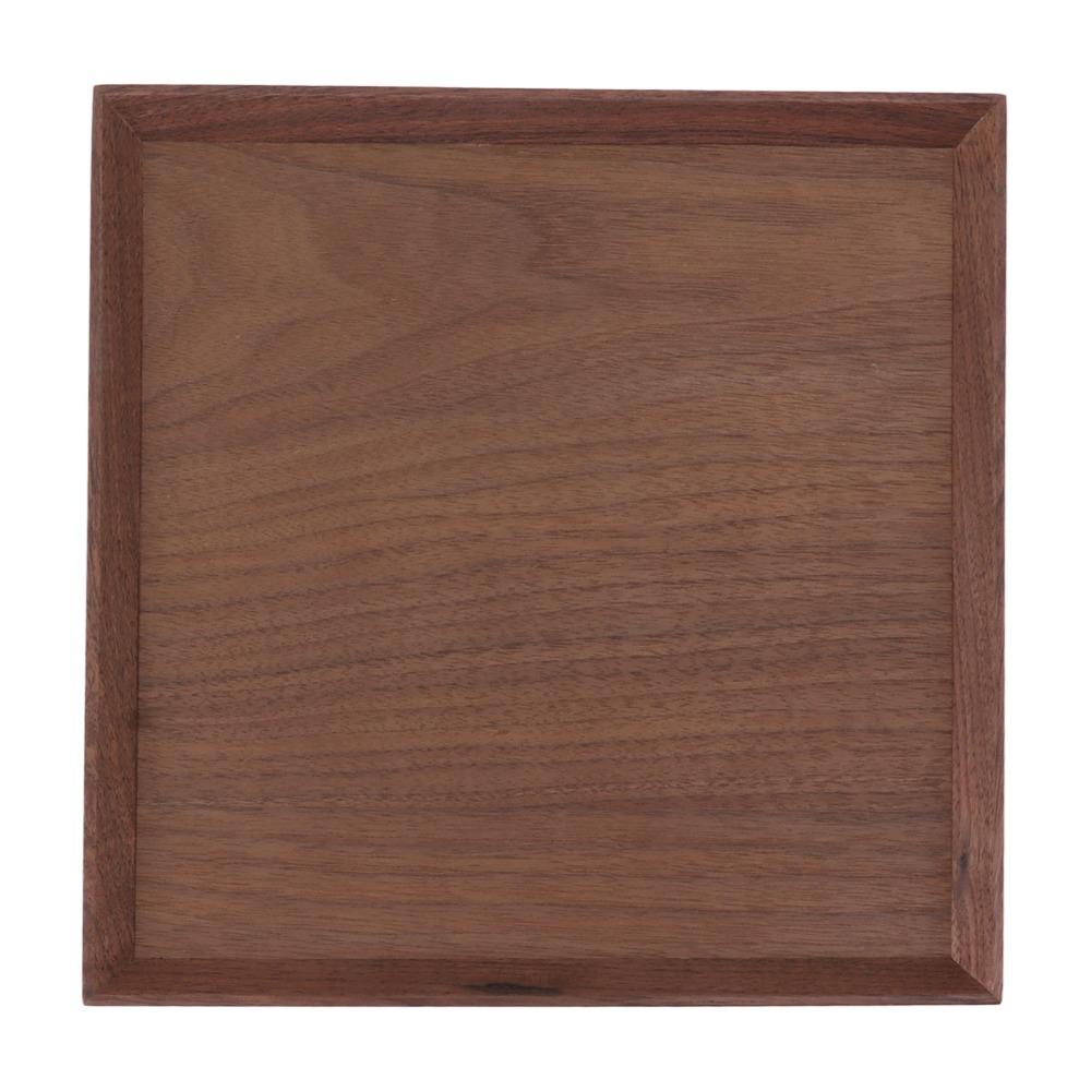 Black Walnut Wood Wooden Serving Tray Wooden Serving Platter Tea Serving Serving Tray Dining Room