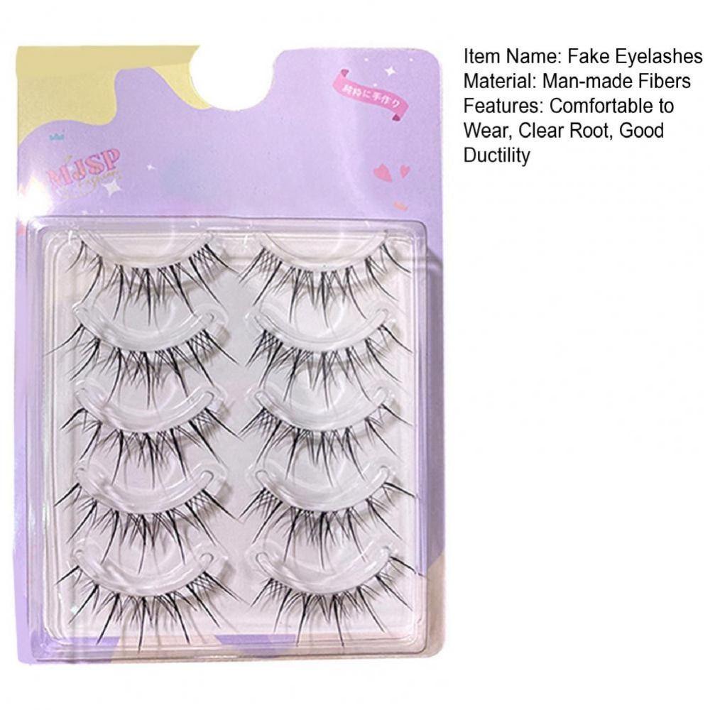 Корейские женские ресницы для наращивания ресниц Manga Lashes Fairy False Eyelashes Makeup Tools Full Strip Eyelash