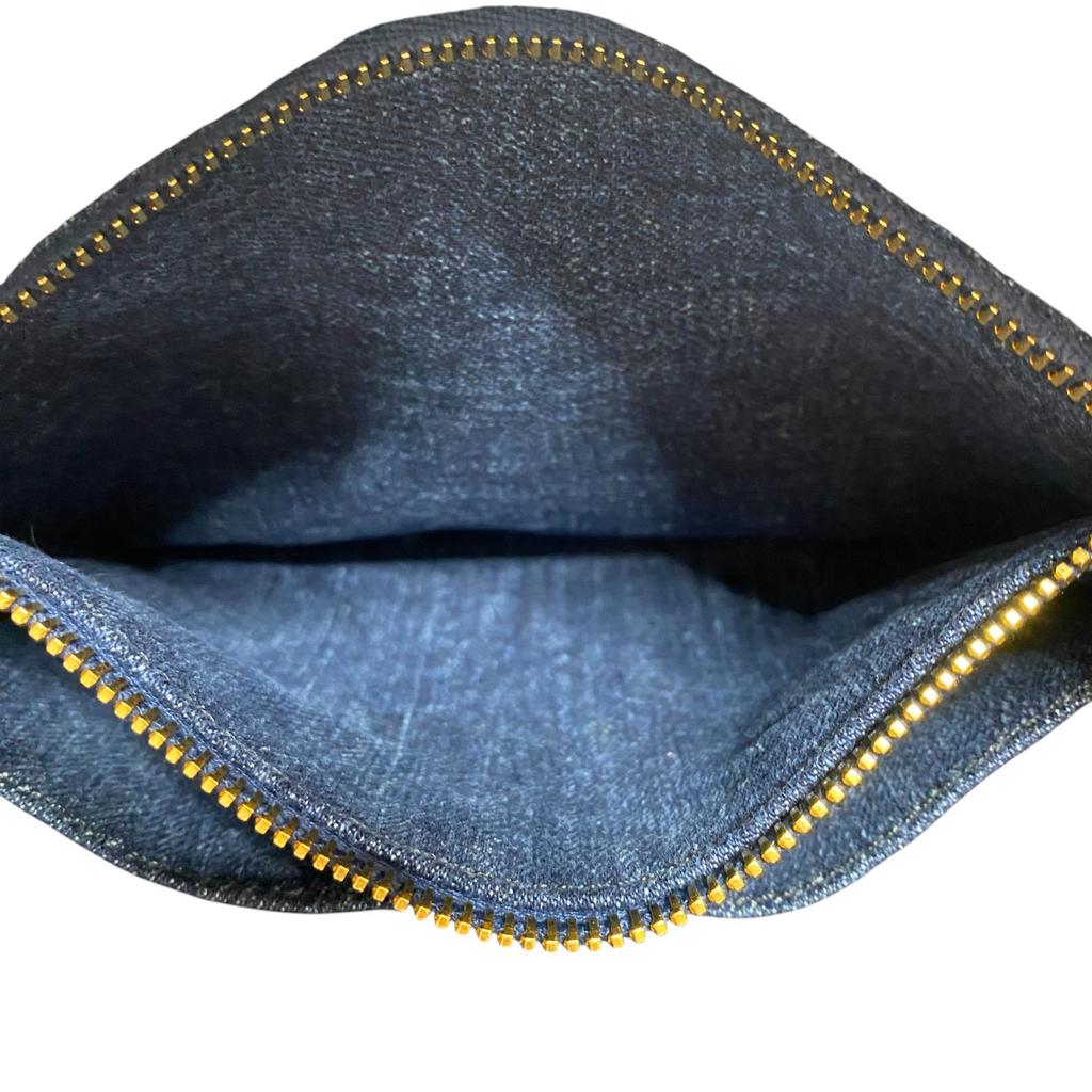 Used PRADAShoulder Bag Blue denim Women