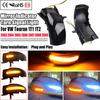 For VW Volkswagen Touran 1T1 1T2 2003 2004 2005 2006 2007 2008 2009 LED Dynamic Turn Signal Light Side Mirror Sequential Blinker
