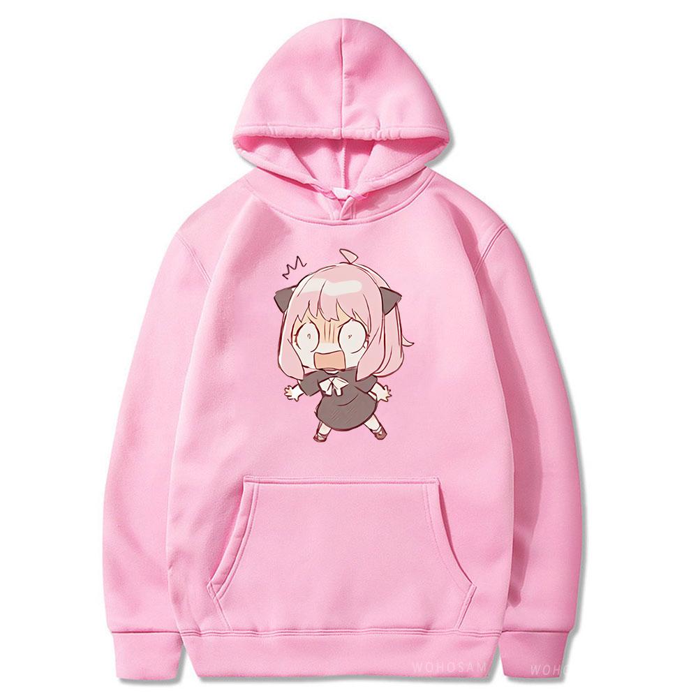 Семья Spy X Anya Forger, толстовки с принтом манги, популярная аниме, зимняя подарочная уличная одежда для подростков, теплые толстовки с длинными рукавами для женщин и мужчин