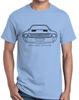 1969 AMC Javelin Classic Front End Profile Design Tshirt