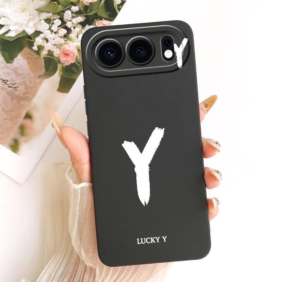 For Honor 500 5G Case MEY-AN00 Cute Lucky Letters Cover Soft TPU Matte Phone Case For Honor 500 Pro Honor500 5G Back Cover Coque