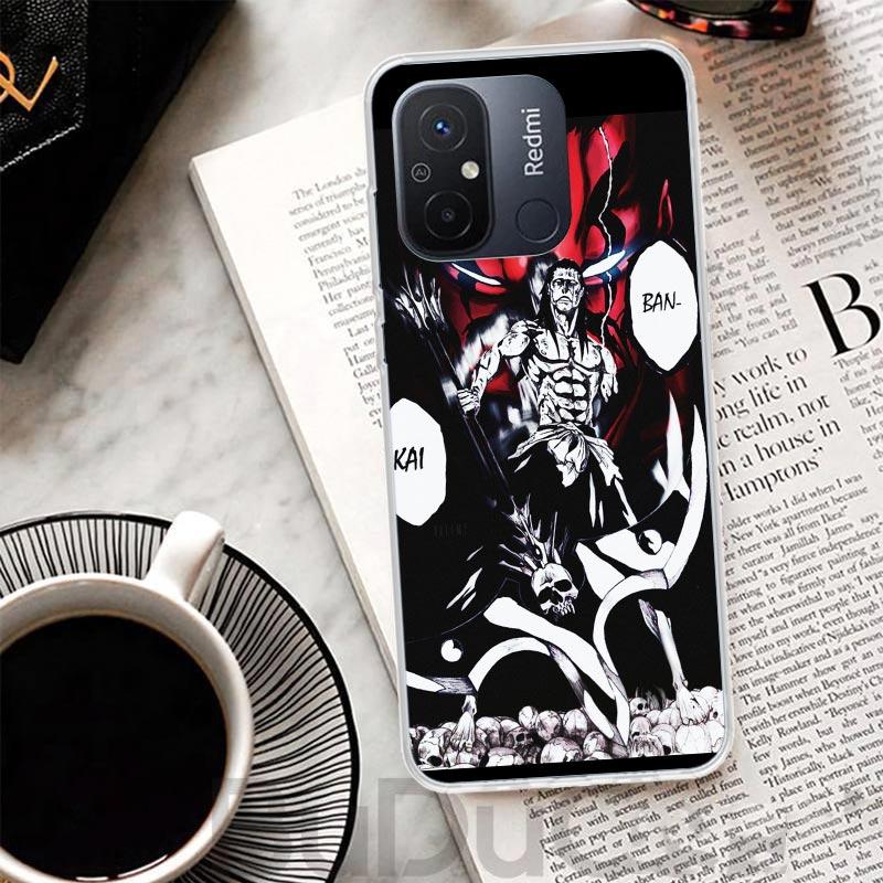 Чехол для телефона Xiaomi Redmi 14C 13 13C 12 12C 10 10C 9 9C 9T 9A 10A 8A 8 7A 7 6A 6 Pro K70 K60 K40 с изображением Зараки Кенпачи из Bleach