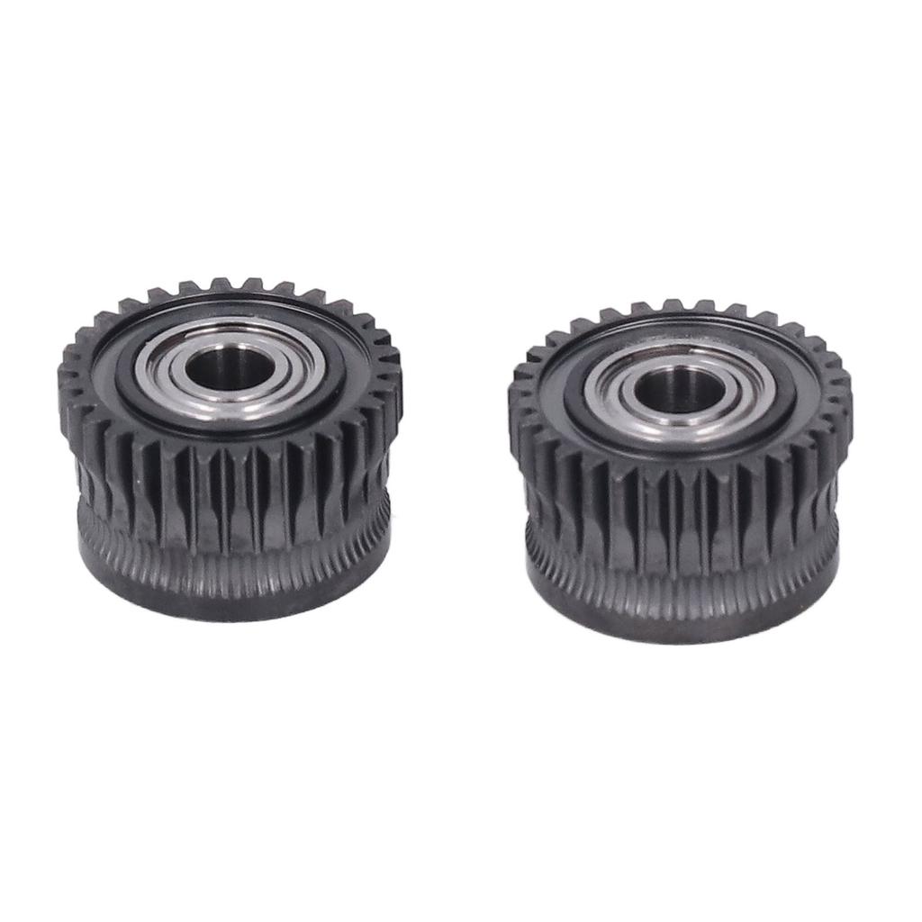 2 шт. шестерня экструдера с нанопокрытием из закаленной стали приводное колесо экструдера для K1 K1C K1 Maximum для Ender 3