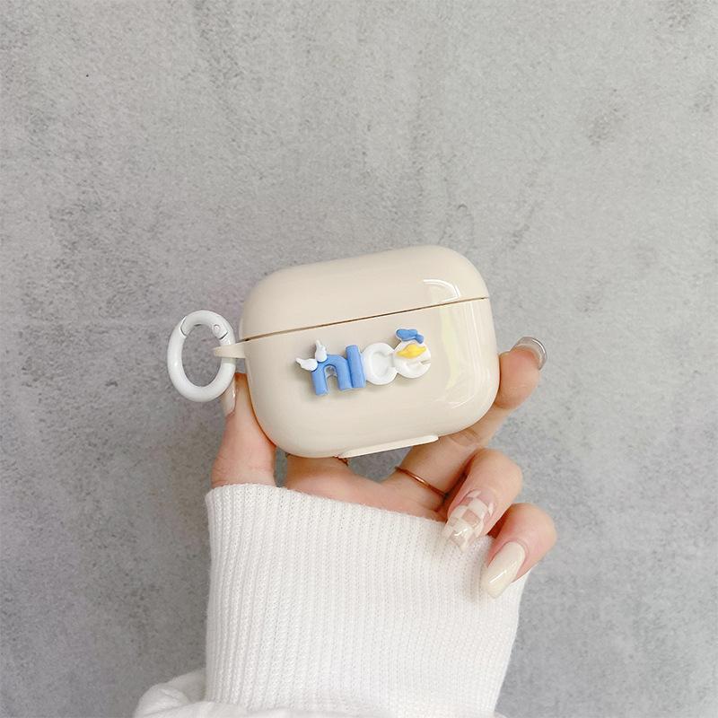 Простой ветер Яблоко Airpodsi Защитный чехол от падения для Airpods Pro Для красивых японских маленьких свежих