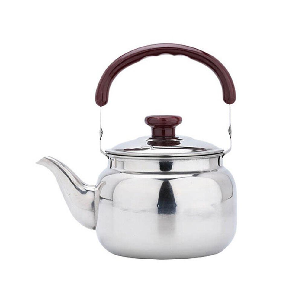 Stove Camping Water Pot Ergonomic Handle Teakettle Whistling Kettle Teapot for Trips Water Kettle