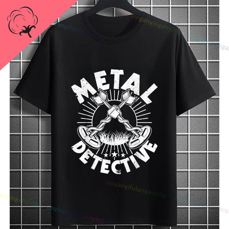 Funny Dirt Fishing Addict Slogan Metal Detecting Graphic Tshirt Short Sleeve 100 Cotton Casual Tshirt Outdoor Apparel