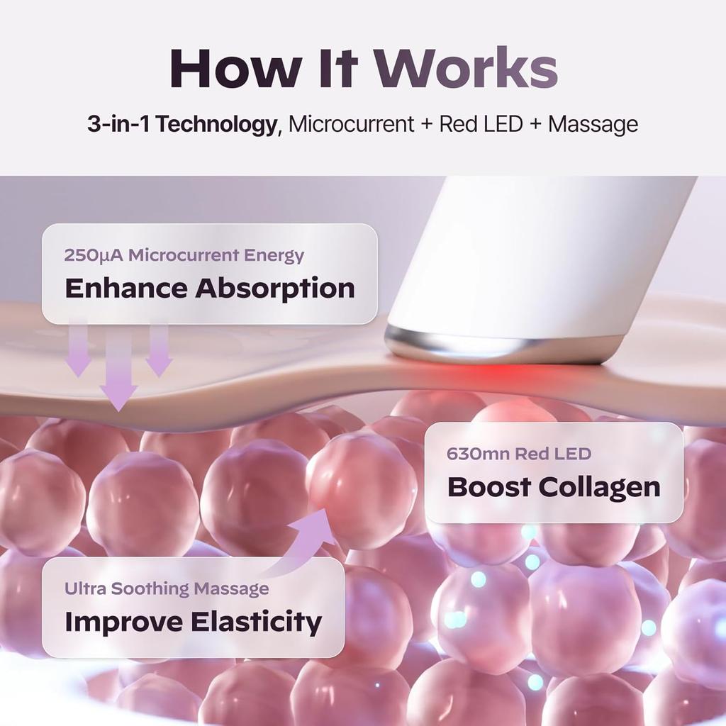 LG Pra.L Гальванический бустер для лица Super-Foam – Мистический белый