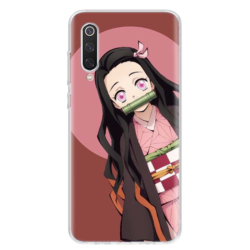 Чехол для телефона Demon Slayer Kamado Nezuko для Xiaomi Poco X3 GT X4 NFC M4 Pro M3 M2 F3 F2 F1 Mi Note 10 A3 A2 Lite A1 CC9E Fun