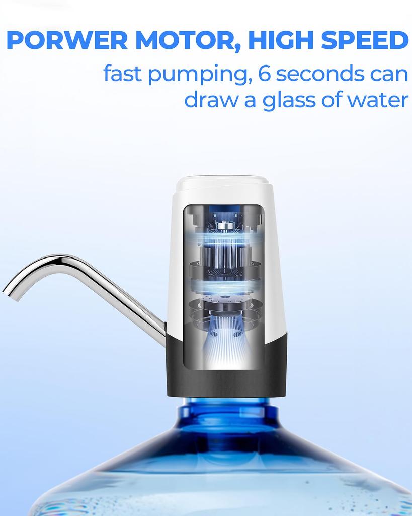 Electric water pump white