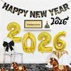 2026 Large Foil Number Balloons Set: 32'' & 40'' for New Year's Celebrations