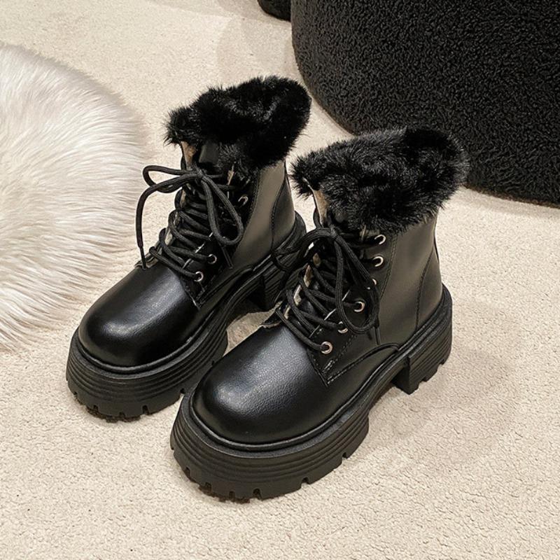 Модные новые дизайнерские бархатные теплые зимние сапоги для женщин, зимняя женская хлопковая обувь с мягкой подошвой, модные повседневные ботильоны на платформе для женщин