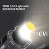 COLBOR CL100X Studio COB Свет для фотосъемки 110 Вт Двухцветная светодиодная лампа для видеосъемки с температурой 2700K-6500K